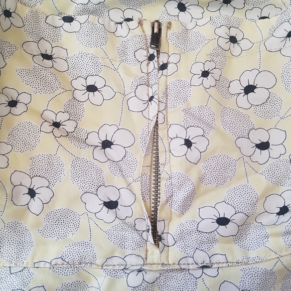 French Connection Lightweight Pullover Floral Spring Jacket - Picture 13 of 16